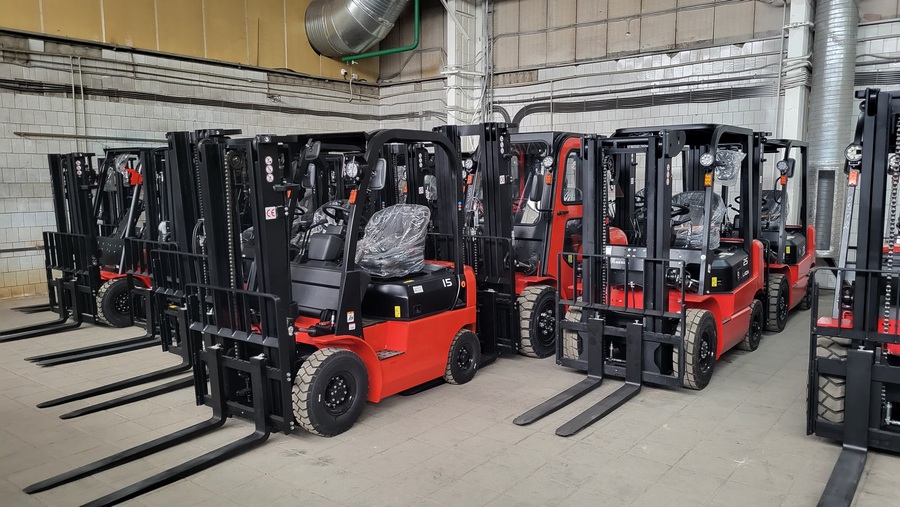 Тест-драйв складской техники на нашем складе в Черкесске