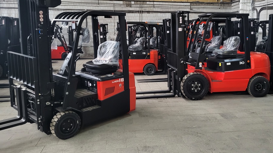 Тест-драйв складской техники на нашем складе в Черкесске