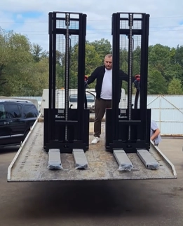 Тест-драйв складской техники на нашем складе в Черкесске